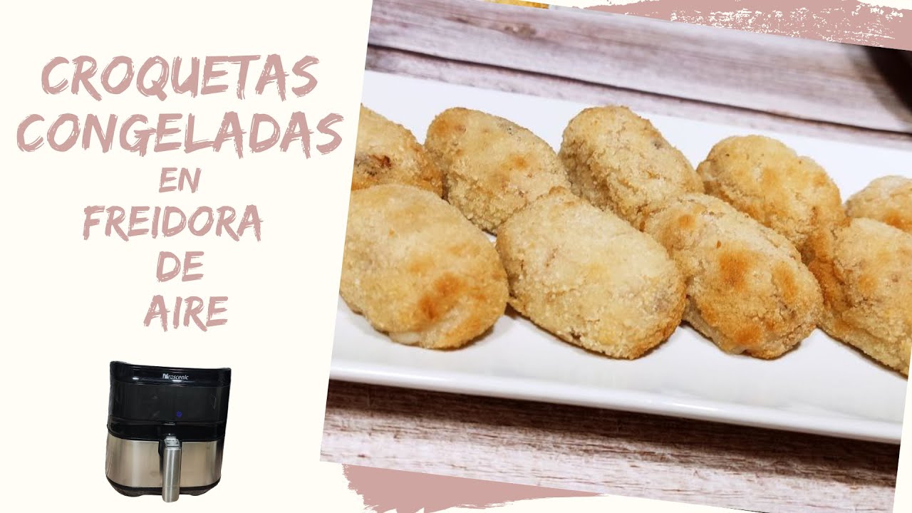 ?? Cómo preparar las CROQUETAS CONGELADAS en la FREIDORA de AIRE ¡Perfectas! ??