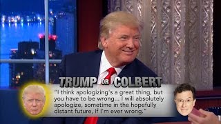 Trump Or Colbert