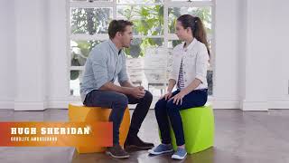 Hugh Sheridan &amp; Brooke chat about the #GoodLife quiz