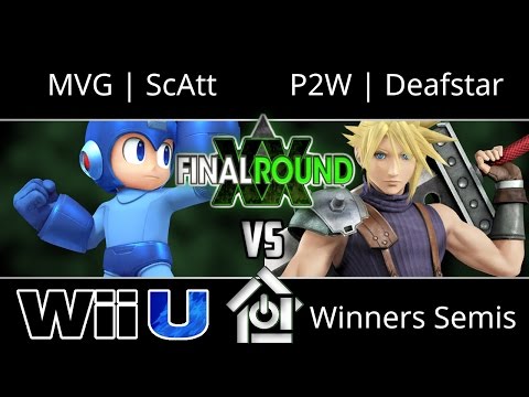 Final Round XX - MVG | ScAtt (Megaman) vs P2W | Deafstar (Cloud) - Smash 4 Winners Semis