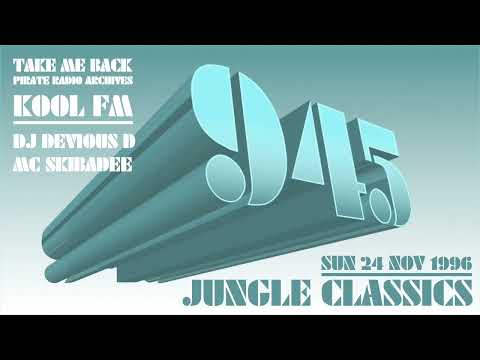 Skibadee & Devious D | Kool FM 94.5 | Jungle Classics | Sun 24 Nov 1996