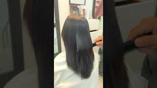 Curly Hair to Straight Hair Transformation  Smooth