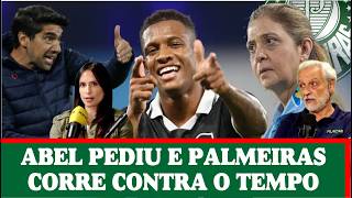 PALMEIRAS CORRE CONTRA O TEMPO PARA ACERTAR COM JOGADOR ANTES DA COPA | PARA SORMANI ABEL É CULPADO