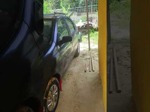 se despedindo da minha casa de madeira em são Paulo/voltando pra meu Estado.