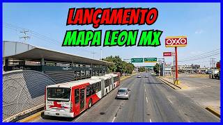 Gameplay Novo Mod Mapa Leon MX | Linha 1 | Proton Bus Simulator | Mods | PBSU | PBS