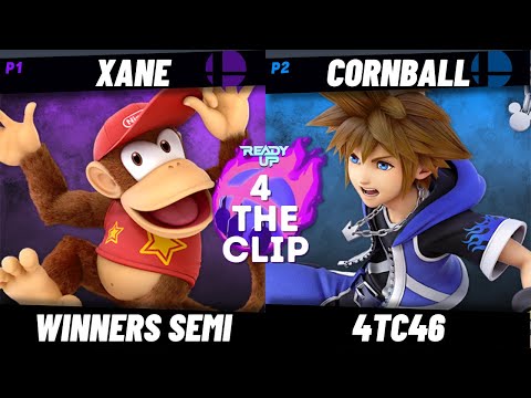 4TC46 - Xane (Diddy Kong, Meta Knight) Vs. Cornball (Sora) - Winners Semi-Final