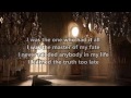 Beauty And The Beast 2017 Evermore Dan Stevens LYRICS
