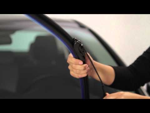 Rain-X Latitude Wiper Blade Installation - Small J-Hook