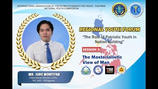 RYF Session 3: The Materialistic View of Man by Mr. Jude Montifar