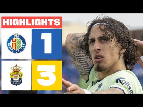 GETAFE CF 1 - 3 UD LAS PALMAS I HIGHLIGHTS LALIGA EA SPORTS