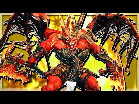 I Defend Against A HUGE INVASION Of Demons | Total War Warhammer 3