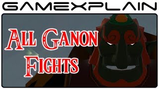 Zelda: Wind Waker HD - Full Final Boss Battle (All Ganon Forms)  + Ending [1080p - Wii U]