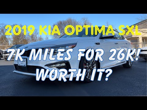 2019 Kia Optima SXL