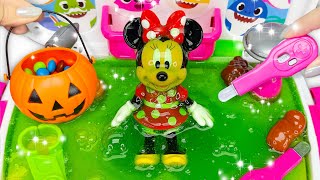 Download lagu Minnie Mouse 2025🎀 Set Unboxing del maquillaje rosa de Minnie, colección de juguetes Disney mp3