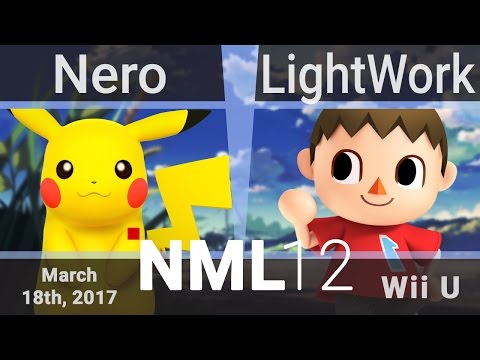 No Man's LAN 2017 - Losers Round 5 - Nero (Pikachu) vs Lightwork (Villager, Corrin)