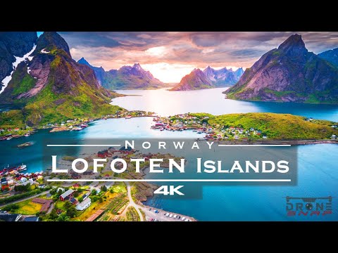 Lofoten Islands, Norway 🇳🇴 - by drone [4K]
