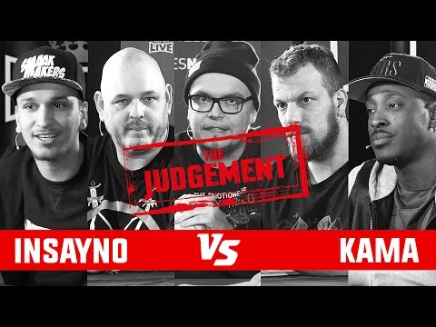 Insayno vs Kama - The Judgement Punchoutbattles Live