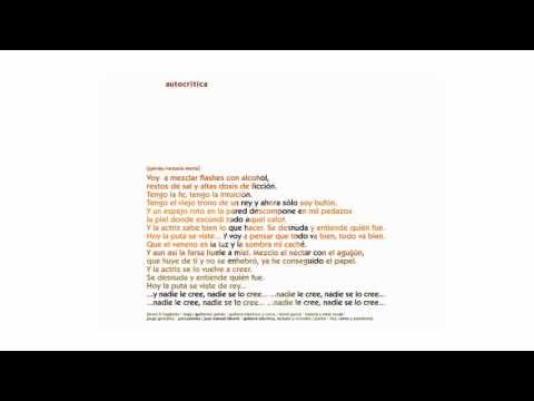01. Autocrítica - vetusta morla