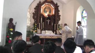 Traditional Latin Mass - Feast of Saint Joseph (partial footage)