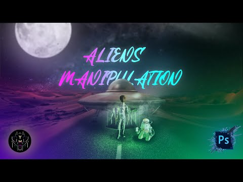 Adobe Photoshop/Aliens Manipulation (SpeedArt)