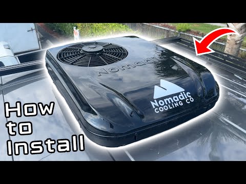 HOW TO Install Nomadic Cooling X2 12V Air Conditioner WITHOUT the DIY Install Kit (Full Walkthrough)