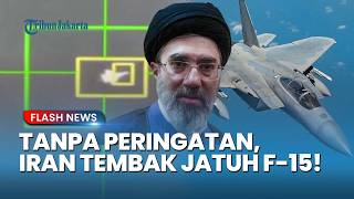 LANGIT HORMUZ MEMBARA! Detik-detik Jatuhnya Jet F-15 Amerika Akibat Hantaman Rudal Milik Iran