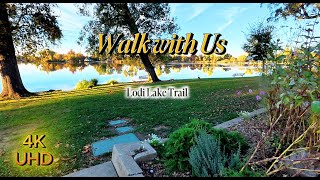 Lodi Lake Trail Full Walk in 4K | Deer Sightings & Peaceful Nature Sounds (No Music)