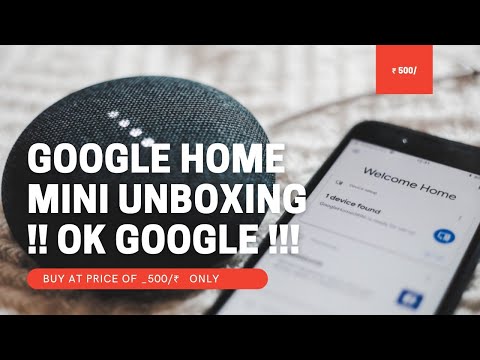 Google Home Mini Unboxing || OK Google!!! #MakeGoogleDoIt