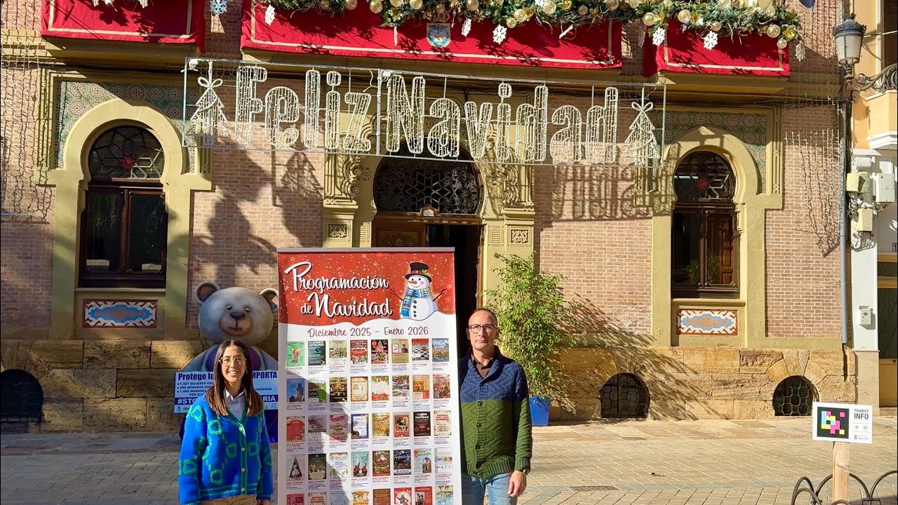 El encendido navideño abrirá un programa de actos que se extenderá hasta el Día de Reyes en Águilas