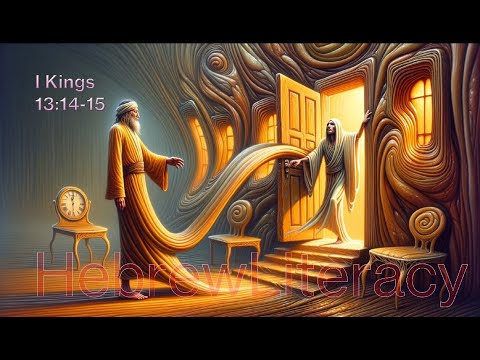 Hebrew immersion 1 Kings 13:14-15 Rabbi explains every word in Hebrew #Hebrew #immersion
