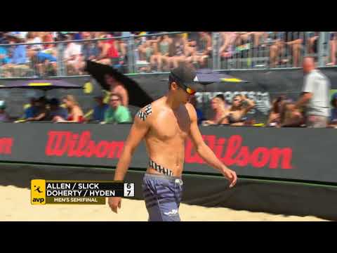 AVP Gold Series // The Championships 2017 Men's Semi-final: Allen/Slick vs Doherty/Hyden