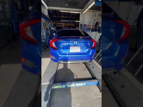 Just got Magnaflow catback exhaust installed on my 2020 Honda Civic lx