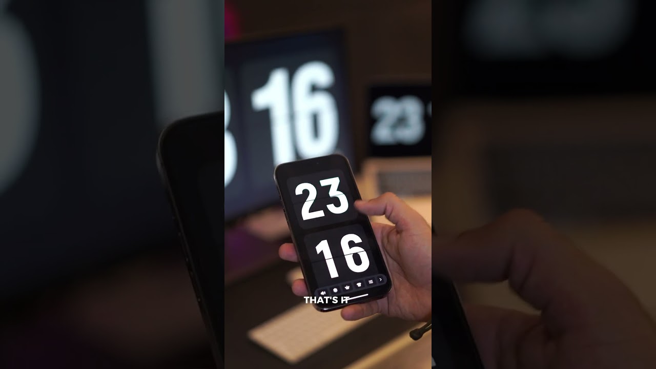 Flip Clock - Trendy Flip Clock App for iPhone, iPad, Mac and Android!