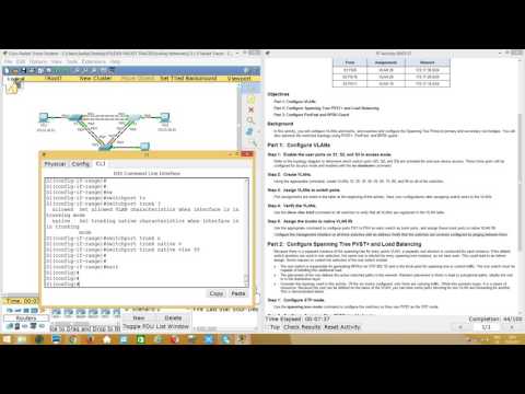 2.3.1.5 Packet Tracer  Configuring PVST