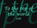 Top of the World-Dixie Chicks (Lyrics)