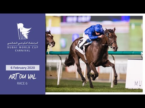 ART DU VAL wins his second race holding off Denmark’s RED CACTUS by the smallest of margins