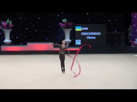 Olena Diachenko UKR ribbon AA Miss Valentine 2019