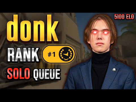 DONK drops 45k in a FACEIT game! donk POV with COMMs (Mirage)