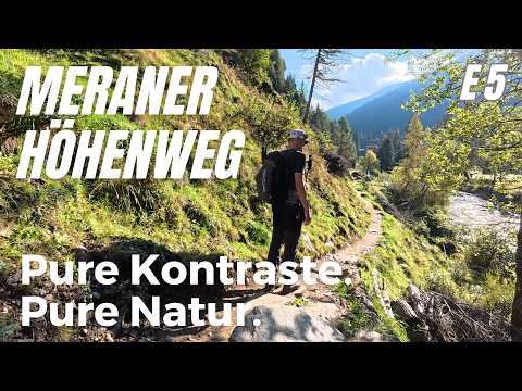 Meraner Höhenweg ✪ Etappe 5: 1.090 Höhenmeter abwärts nach Matatz – Wald, Wasser & Panorama!
