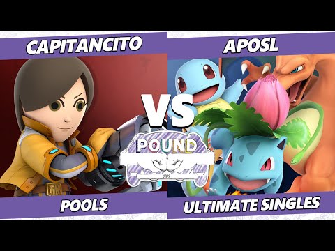 Pound 2022 - Capitancito (Mii Gunner) Vs. Aposl (Pokemon Trainer) SSBU Smash Ultimate Tournament