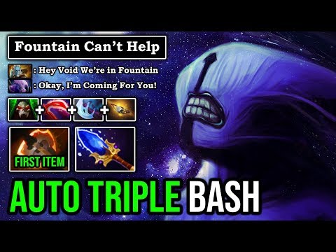 AUTO TRIPLE BASH LORD 7.25 Void Aghanim IMBA Cleave Even Fountain Can't Help EZ Deleted PL DotA 2