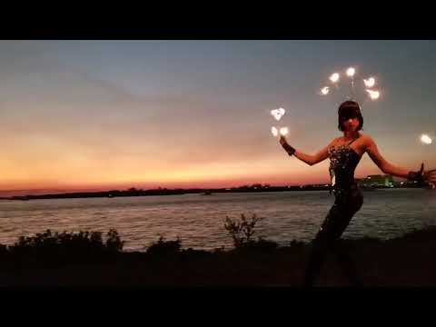 Promotional video thumbnail 1 for Fire Show, LED Wings Show, Fire Fans