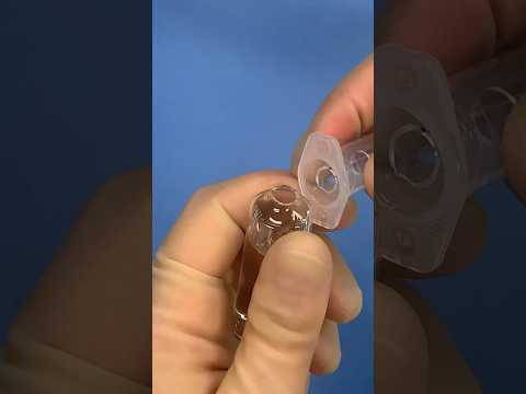 How to Break a Glass Ampule #goodtoknow #lifehacks #safetyfirst #staysafe #vet #medicine #funfacts