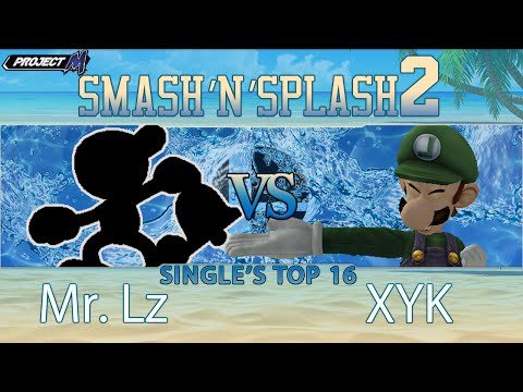 Mr. Lz (G&W) vs. XYK (Luigi) - Smash'N'Splash 2 Singles Loser's Top 16