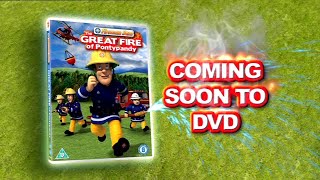 Fireman Sam - The Great Fire of Pontypandy DVD Tra