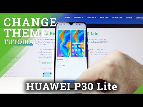 How to Change Theme in Huawei P30 Lite – Set Up Device Theme