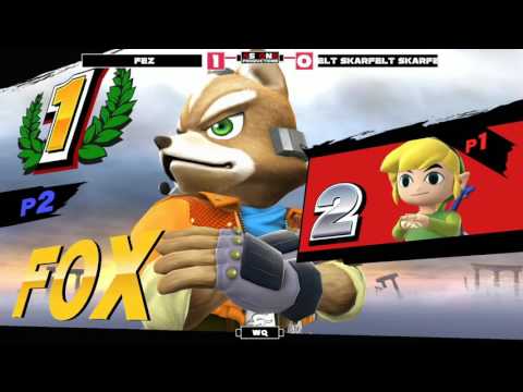 Sm4sh: CT2016 - Skarfelt (Fox) Vs Fez (T. Link) - Winners Quarters