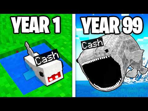 Surviving 99 Years as a BLOOP in Minecraft!