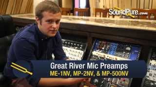Video thumbnail for Great River Electronics Mic Preamps: MP-1NV, MP-2NV, MP-500NV - Quick n' Dirty by soundpurestudios