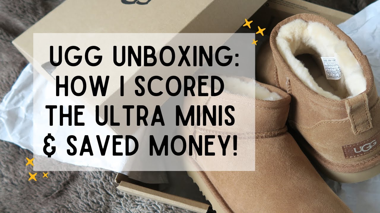 Watch video UNBOXING THE UGG CLASSIC ULTRA MINIS IN CHESTNUT! how i saved money, how i scored them, & try on 🤎✨ Now UNBOXING THE UGG CLASSIC ULTRA MINIS IN CHESTNUT! how i saved money, how i scored them, & try on 🤎✨